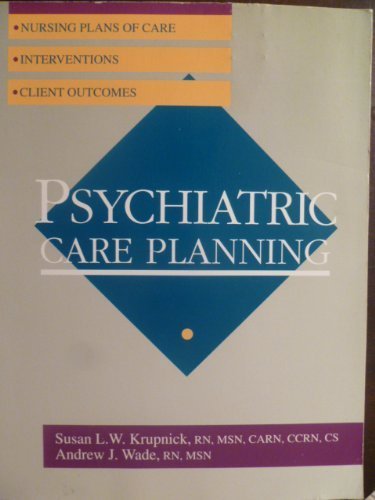 Psychiatric Care Planning,Used