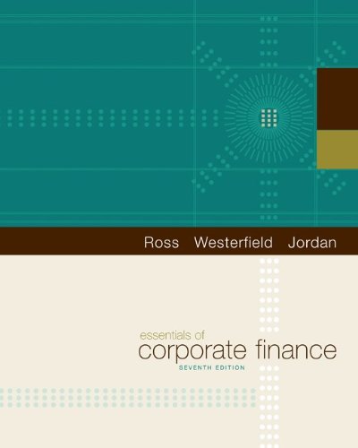 Essentials Of Corporate Finance,Used