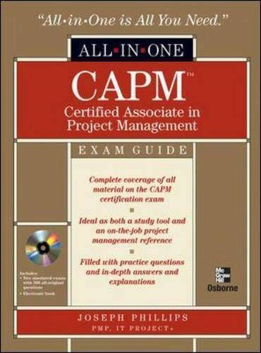 Capm(Tm) Certified Associate In Project Management Allinone Exam Guide,Used