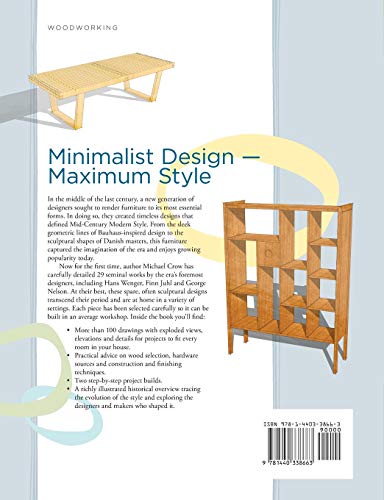 Midcentury Modern Furniture: Shop Drawings & Techniques For Making 29 Projects,Used
