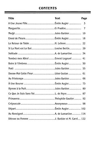 Songs, Vol 2: Medium Voice (French Language Edition) (Kalmus Edition, Vol 2) (French Edition),Used