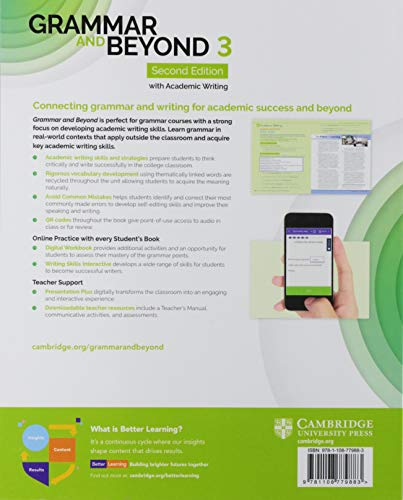 Grammar and Beyond Level 3 Student's Book with Online Practice: with Academic Writing,Used