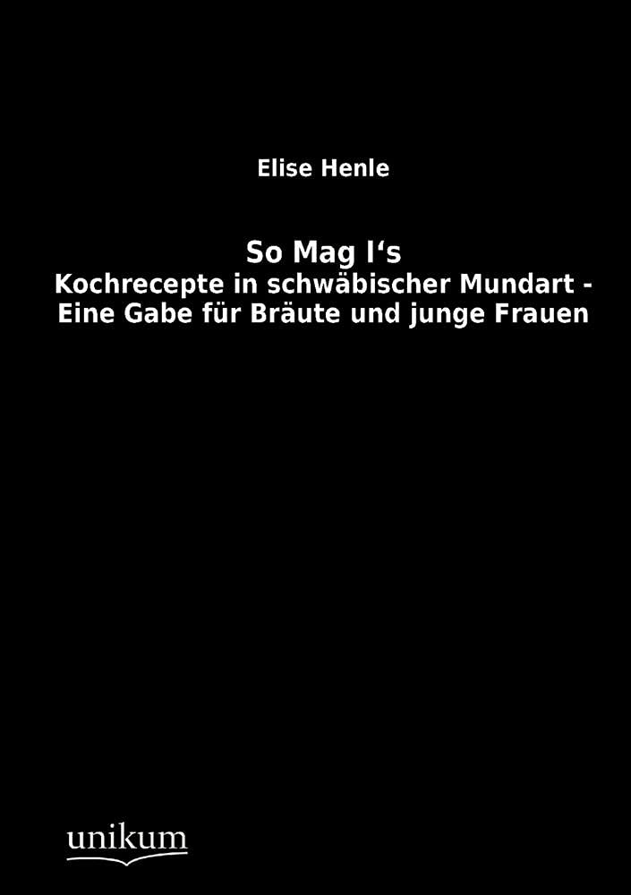 So Mag I's (German Edition),Used