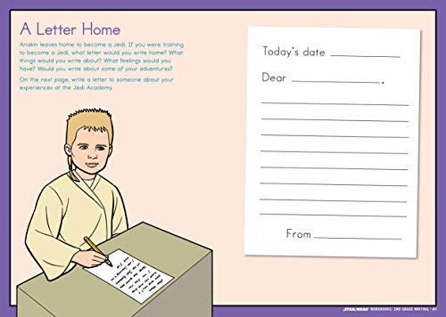 Star Wars Workbook: 2Nd Grade Writing (Star Wars Workbooks),New