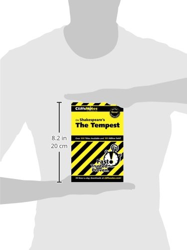 Shakespeare'S The Tempest (Cliffs Notes),Used