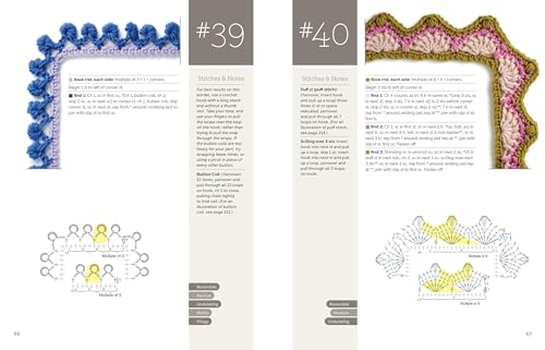 Every Which Way Crochet Borders: 139 Patterns for Customized Edgings,New