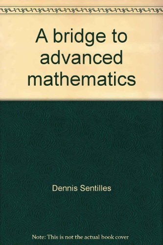 A bridge to advanced mathematics,Used