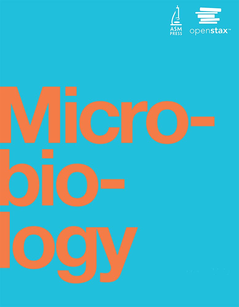 Microbiology by OpenStax (Official Print Version, hardcover, full color),Used