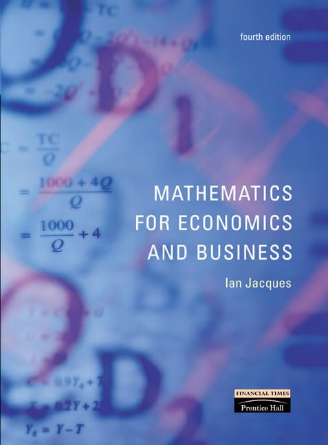 Mathematics for Economics & Business,Used