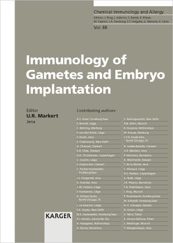 Immunology of Gametes And Embryo Implantation (Chemical Immunology),Used