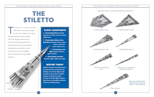 The World Record Paper Airplane Book (Paper Airplanes),New