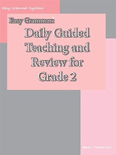 Easy Grammar Daily Guided Teaching and Review for 2nd Grade Revised Edition,Used