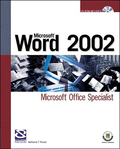 Microsoft Word 2002: Microsoft Office Specialist,Used