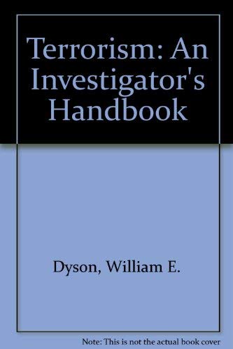 Terrorism: An Investigator's Handbook,Used