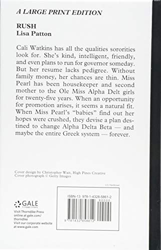Rush (Thorndike Press Large Print Core),Used