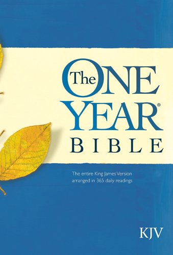 The One Year Bible: King James Version,Used
