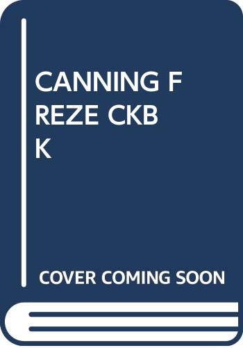 The Canning and Freezing CookCulinary Arts Institute, Dee Munson (1976) Paperback,Used