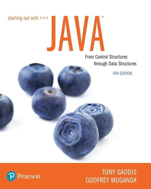 Starting Out with Java: From Control Structures through Data Structures (What's New in Computer Science),Used