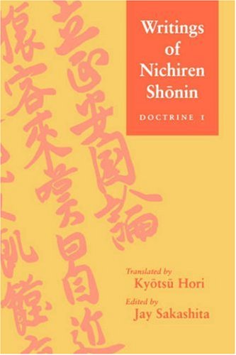 Writings Of Nichiren Shonin: Doctrine 1,New