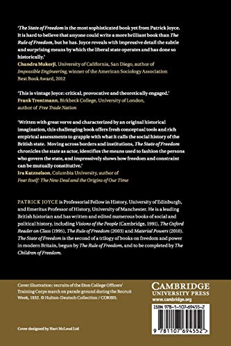 The State of Freedom: A Social History of the British State since 1800,Used