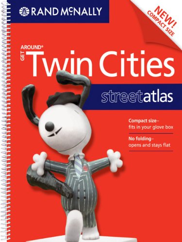 Rand McNally Twin Cities: Street Atlas (Rand Mcnally Get Around),Used