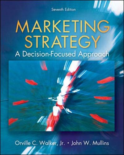 Marketing Strategy: A Decision Focused Approach,Used