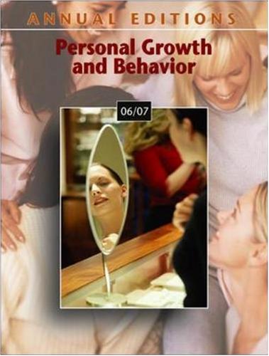 Annual Editions: Personal Growth & Behavior 06/07,Used