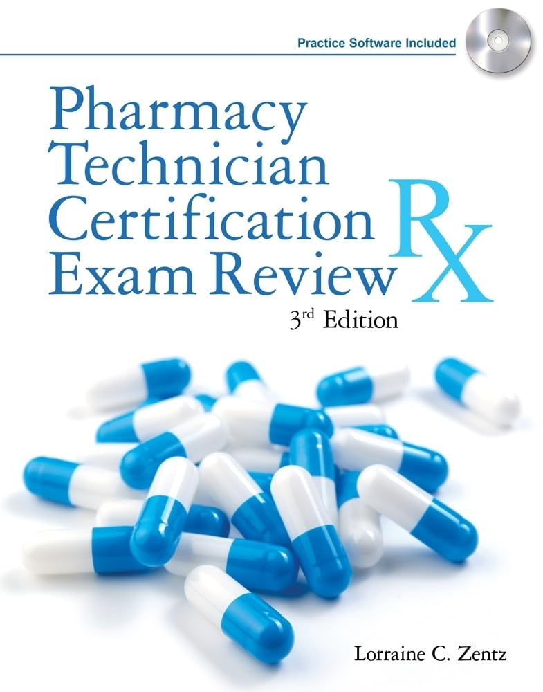 Pharmacy Technician Certification Exam Review (Pharmacy Technician Certification Exam Review (Delmar Learning)),Used