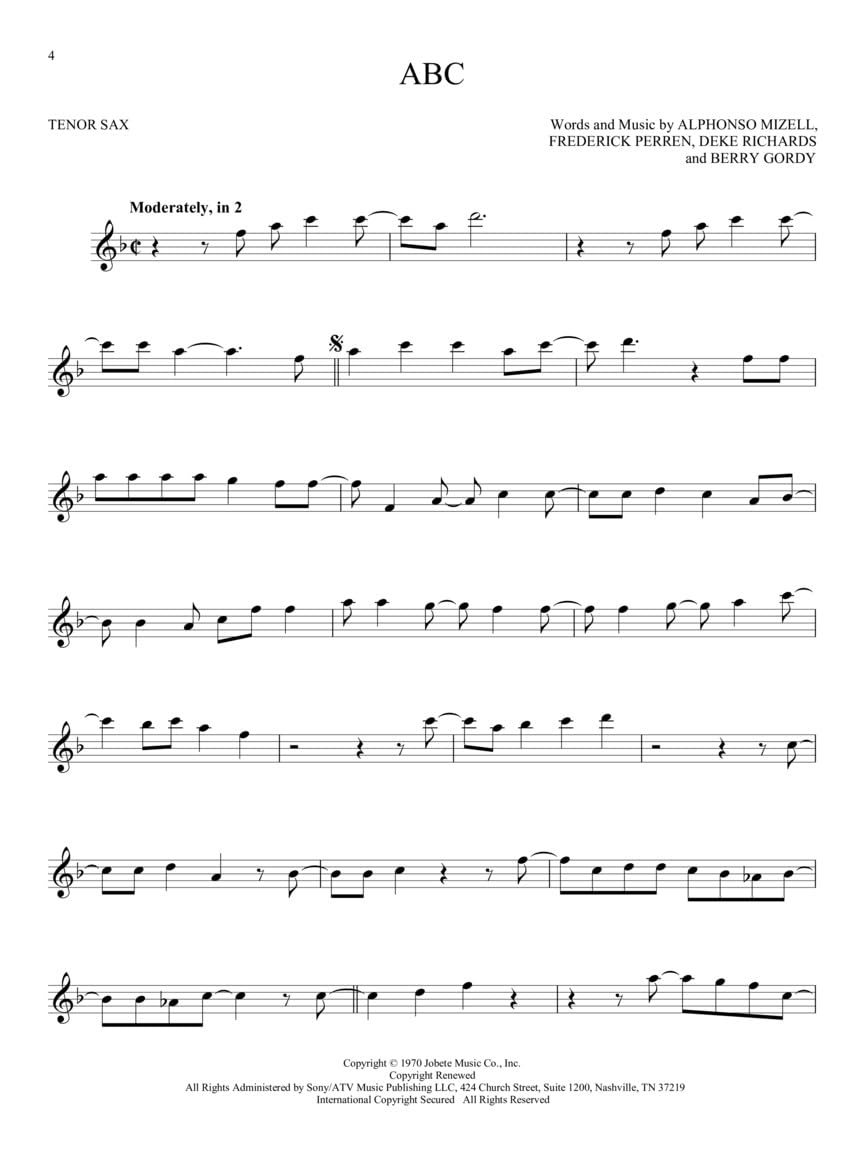 101 Popular Songs: for Tenor Sax,New