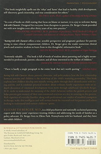 Raising Kids With Character: Developing Trust And Personal Integrity In Children,New