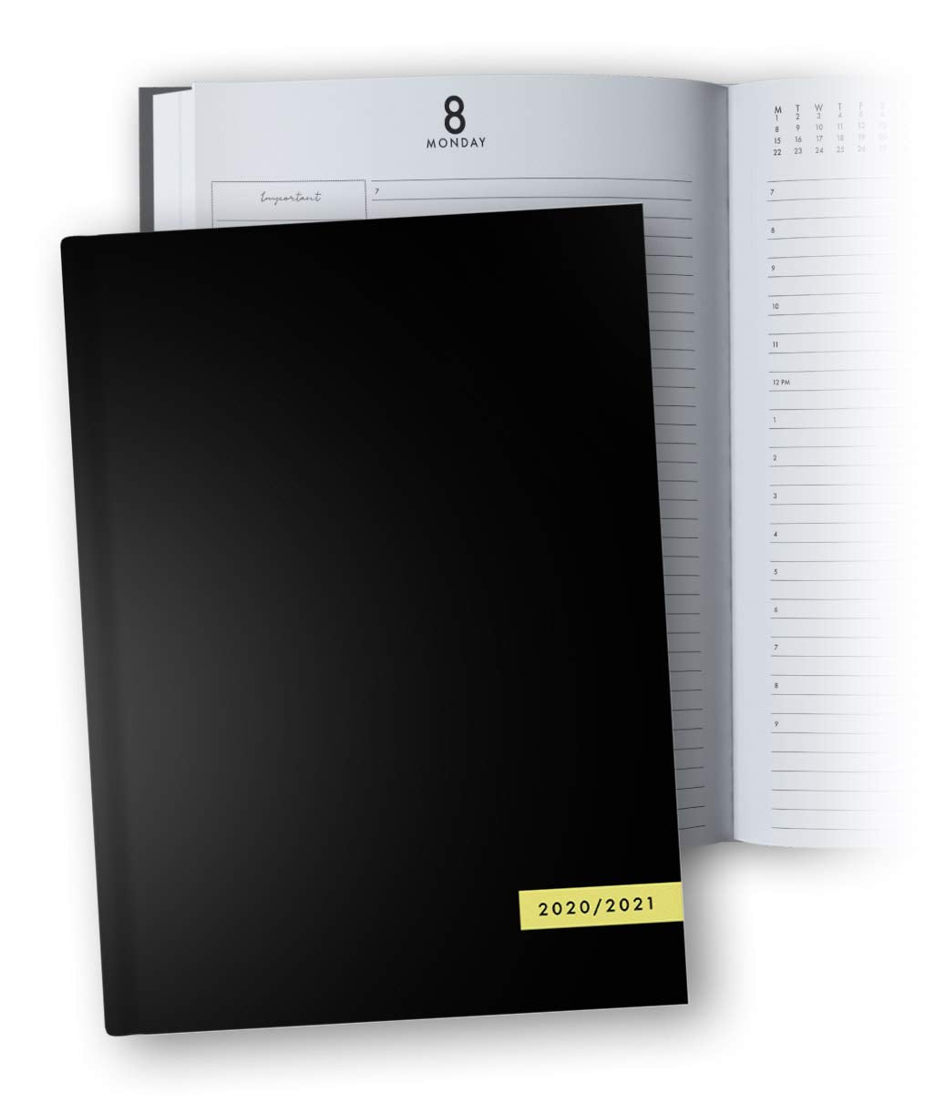 Day Planner 20202021 Large: 8.5' x 11' 2020/2021 Daily Planner, Hardcover, 1 Page per Day, Jul 2020  Jun 2021, 12 Month, Dated,New