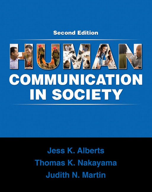 Human Communication in Society (2nd Edition),Used