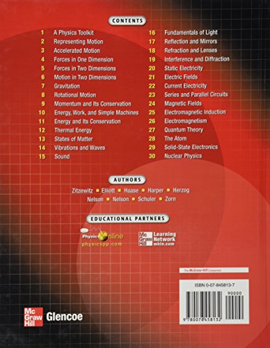 Glencoe Physics: Principles & Problems, Student Edition,New