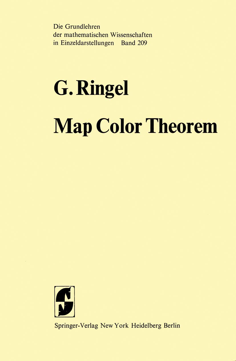 Map Color Theorem (Grundlehren Der Mathematischen Wissenschaften, 209),Used