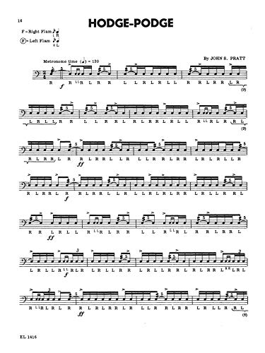 14 Modern Contest Solos: For Snare Drum,Used