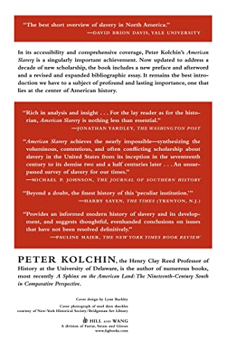 American Slavery: 16191877 (10Th Anniversary Edition),New