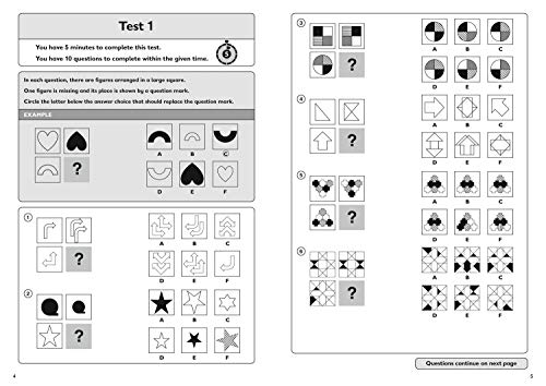 Letts 11+ Success  11+ NonVerbal Reasoning Quick Practice Tests: for the CEM tests: Age 1011,Used