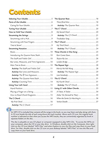 Alfred's Kid's Ukulele Course Complete: The Easiest Ukulele Method Ever!, Book & Online Audio,New