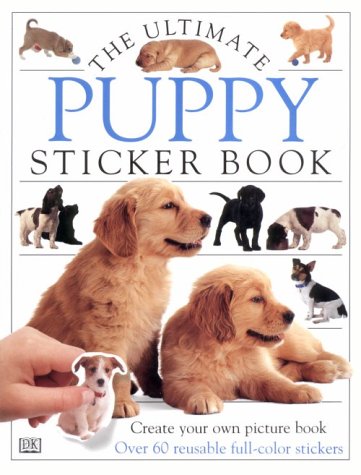 The Ultimate Puppy Sticker Book: Create Your Own Picture Book,Used
