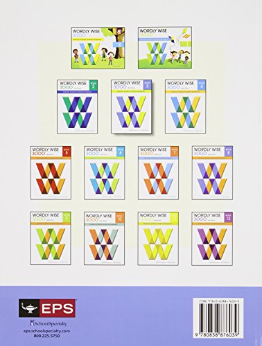 Wordly Wise 3000 : Systematic Academic Vocabulary Development, Book 3,Used