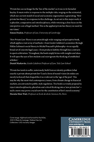 New Private Law Theory: A Pluralist Approach,Used