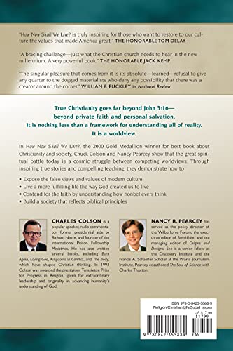 How Now Shall We Live?,New