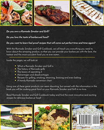Kamado Smoker And Grill Cookbook: The Ultimate Kamado Smoker and Grill Cookbook  Innovative Recipes and Foolproof Techniques fo,Used