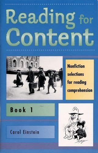 Reading For Content, Book 1 (Grade 3),Used
