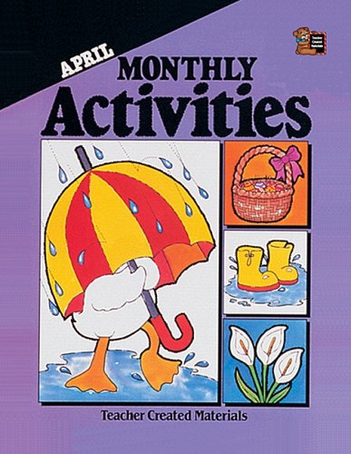 April Monthly Activities Teacher Created Materials,Used