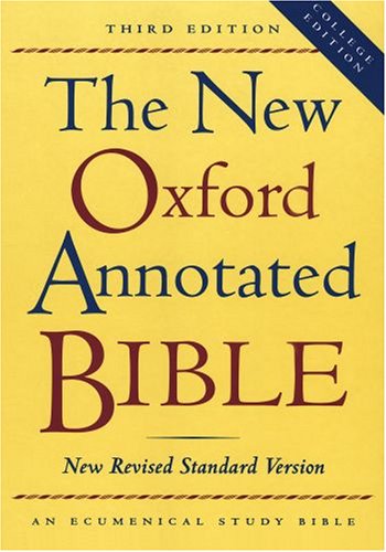 The New Oxford Annotated Bible, New Revised Standard Version, Third Edition (Hardcover College Edition 9720),Used
