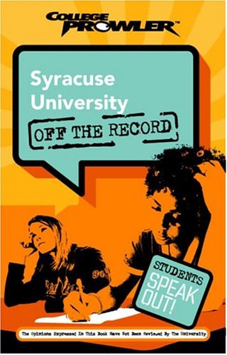 Syracuse University: Off the Record (College Prowler),Used