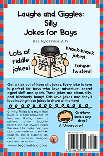 Jokes for Boys: Get a Kick out of These Silly Jokes! Plus knockknock Jokes and Tongue Twisters! (Themed Joke Books),Used