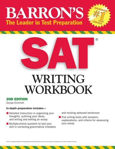Barron's SAT Writing Workbook (Barron's: The Leader in Test Preparation),New
