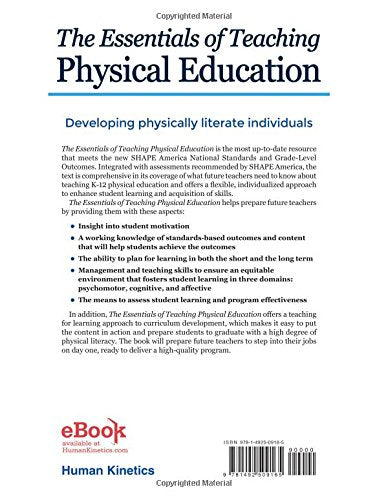 The Essentials of Teaching Physical Education: Curriculum, Instruction, and Assessment (SHAPE America set the Standard),Used
